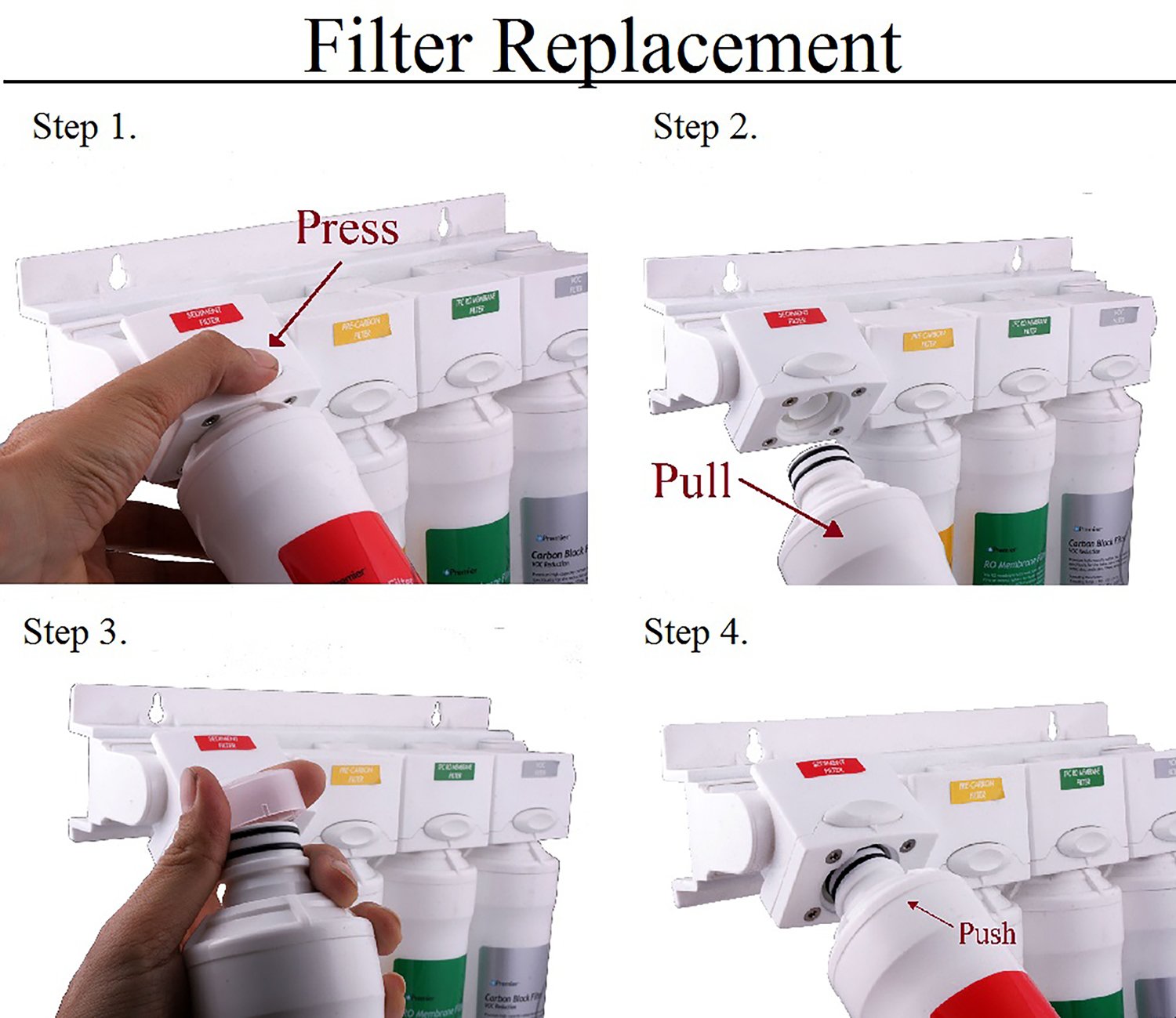 ORIGINAL Watts Premier (105331) RO PURE (RO-4) MEMBRANE