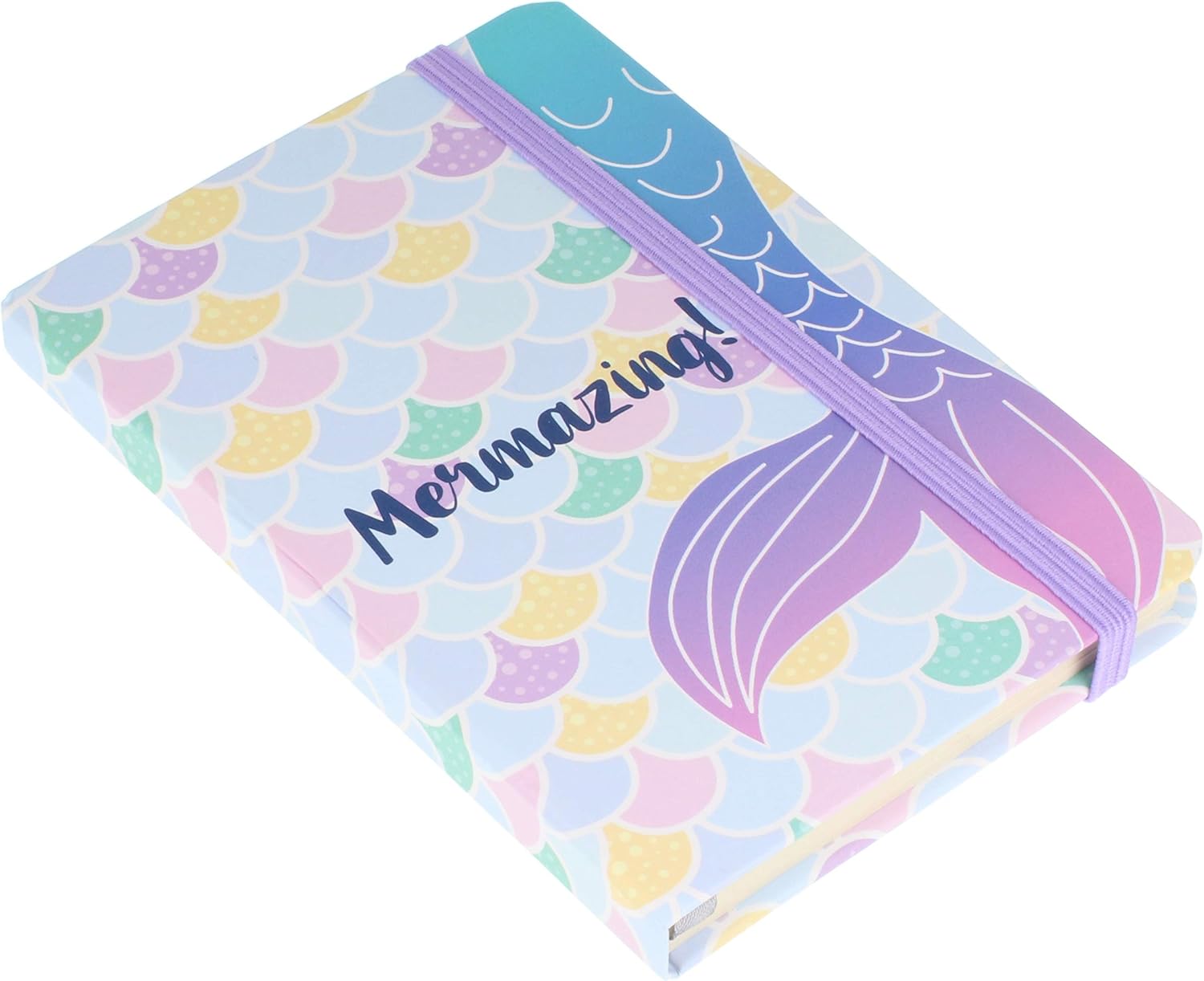 Mermazing Mermaid A6 Hardback Ruled Pocket Notebook, Multi - Image 3
