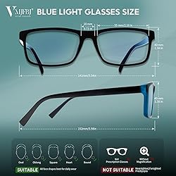 VMJFBJ Blue Light Blocking Glasses For Men/Women