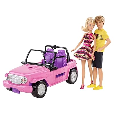 Beach Cruiser Barbie Ken Jeep Buy Barbie And Ken Beach Cruiser