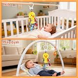 Funsland Pram Toys for Babies 0-6 Months Clip On Car Seat Stroller view 5
