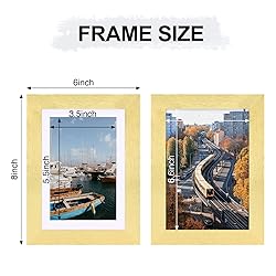 Vittanly 5x7 Picture Frames for Wall Set of