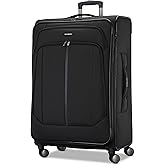 Samsonite Ascella 4 Large Checked Suitcase - Black