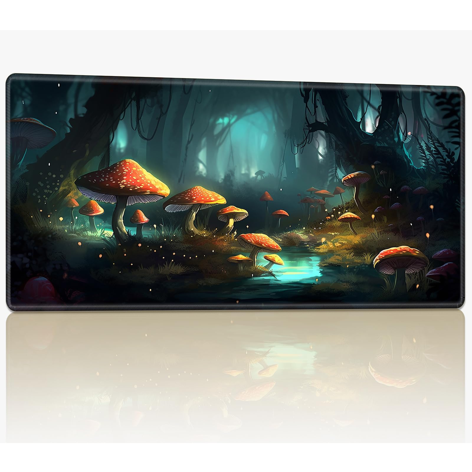 Tabletop Card Playmat with Stitched Edges, 24 x 14