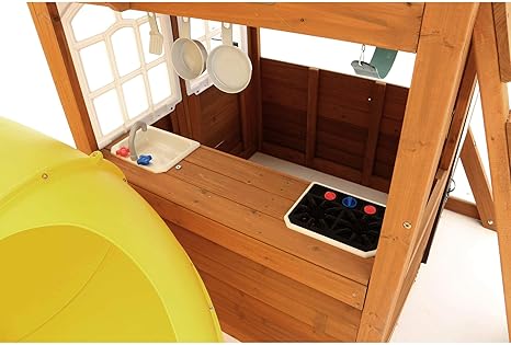 creston lodge wooden playset