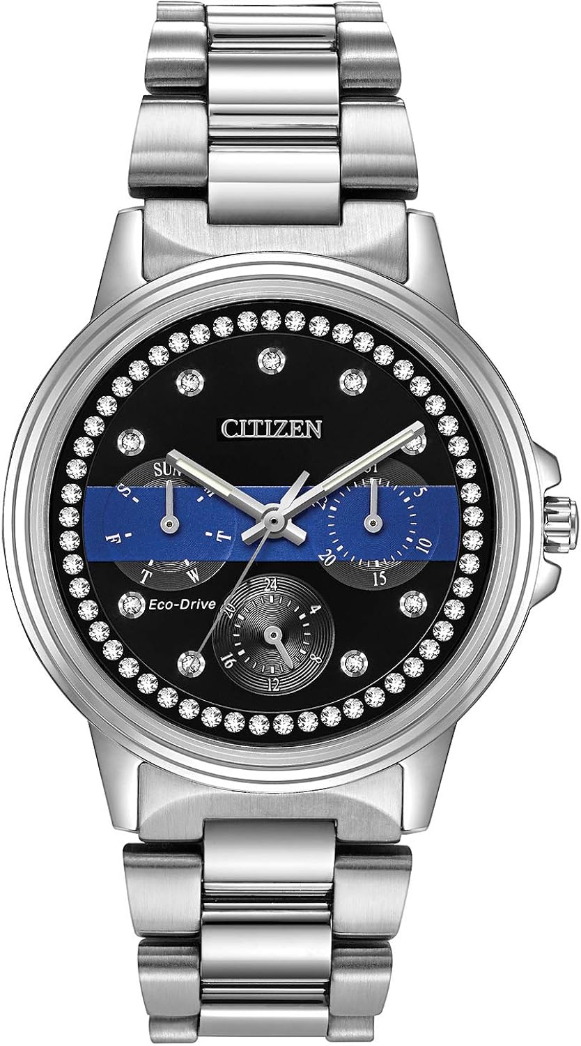 Thin blue line watch Clearance