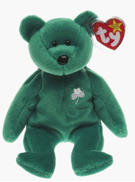 shamrock beanie baby value