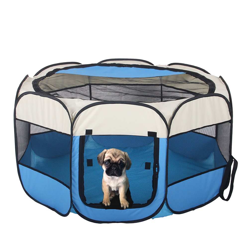 Portable Foldable Pet Playpen Indoor / Outdoor use 8 Panel ,Water