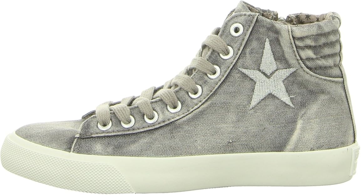 Replay Women�s Edna High Sneakers Grey Size 7.5 UK