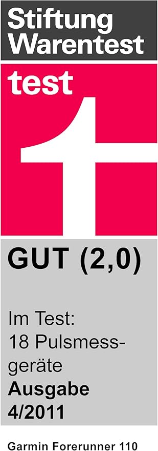 Garmin Forerunner 110 - GPS de Mano, mapas de Null, Gris y Rojo