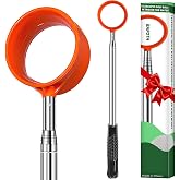 SPEENSUN Golf Ball Retriever, Max 6/9/12/14.5/15Ft Lightweight Portable Stainless/Aluminum Alloy Telescopic Golf Ball Grabber for Water, Bushes and Grass, Golf Accessories Gifts for Men Women