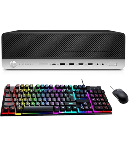 OS10/HP ProDesk 600 G3/8GB/SSD256GBサクサク‼️ Amazon.com: HP ProDesk 600 G3 SFF Desktop Computer Inter i7