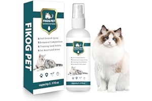 THE HONEYKEEPER Cat Deterrent Spray Indoor, Cat Repellent Indoor for Cat and Kitten, Cat Scratch Deterrent Training Aid for Furniture, Sofas, Rugs, Curtains, Plants, Cat Deterrent Indoor and Outdoor, 150ml