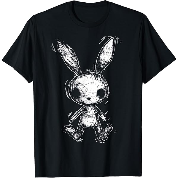 Amazon.com: Womens Creepy Cute Bunny Rabbit Alt Goth Grunge