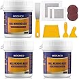 Drywall Repair Kit Drywall Hole Repair Patch Kits Wall Spackle Repair Paste with 8.5OZ White Wall Repair Putty with Scraper, Wall Surface Hole Fill Quick and Easy Solution (3Pack)