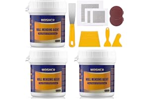 Drywall Repair Kit Drywall Hole Repair Patch Kits Wall Spackle Repair Paste with 8.5OZ White Wall Repair Putty with Scraper, 