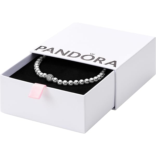 Amazon.com: PANDORA Beads & Pavé Bracelet Timeless Bracelet for