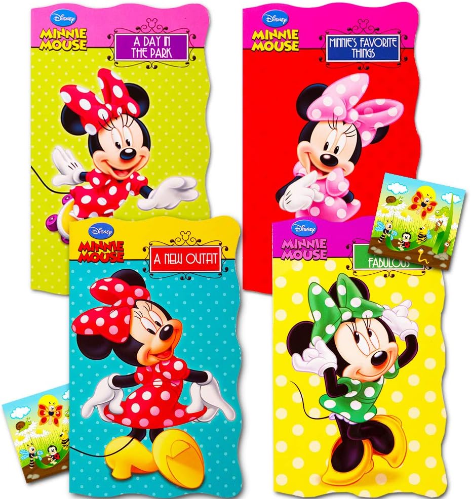 Disney® Minnie Mouse "My First Books" (Set of 4 Shaped Board Books) Amazon.ca Baby
