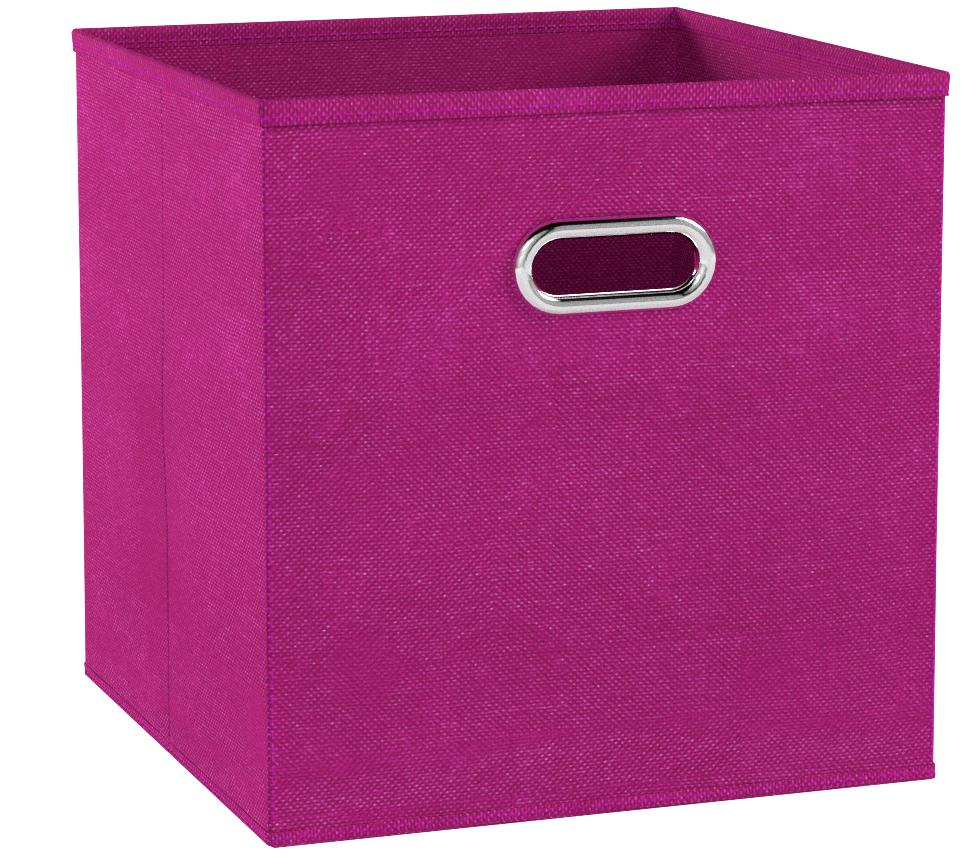 Zeller 14136 Caja de Almacenaje, Non-Woven, Rosa, 28x28x28 cm ...