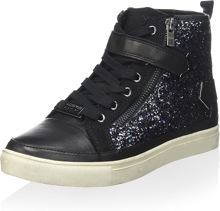 Amazon.com | Hypnosi Women PATTY Low, Hi Black Size: 4 | Fashion Sneakers