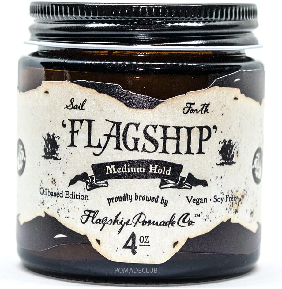 Flagship Pomade Co. Oil Based Vegan Pomade 4oz