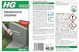 HG Headstone Cleaner Spray 500ml - Natural Stone Gravestone Dirt Stain Remover view 5