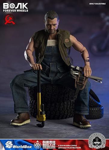 Amazon Ac 1 6 男性 男優 かっこいい イケメン バイク 修理 スタッフ アクション フィギュア タトゥー 素体 ボディ ヘッド 服 靴 シーン 道具 アクセサリー 台座 フルヘッド フィギュア ドール 通販