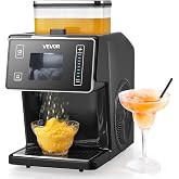 VEVOR Snowflake Ice Machine, 44LBS/24H Snowflake Ice Maker, Ice Shaver Machine with Stainless Steel Blade, Electric Snow Cone Maker with 0.2 Gal Tank, 60S Fast Pre-Cooling, for Home &amp; Small Gatherings