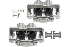 MID VALLEY pair Rear/Front Passenger & Driver Sides Disc Brake Caliper for 2002-2006 for Cadillac, 2002-2008 for Chevy, 1999-2008 for GMC, 2003-2009 for Hummer H2 18-B4728 18-B4729 18B4728 18B4729