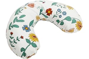 IMDOUBLEDOU Pet U-Shaped Pillow for Dogs, Soft Neck Support for Small Animals, Cat, Dog, Rabbits - Upper Spine Calming (Green