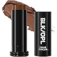 BLK/OPL Skin Perfecting Foundation Stick, SPF 15 Buildable & Blendable Face Foundation Makeup with Matte Finish - Full Coverage, Color Correcting & Sculpting - Hypoallergenic (Suede Mocha)
