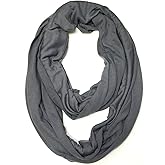 Wrapables Soft Jersey Knit Infinity Scarf