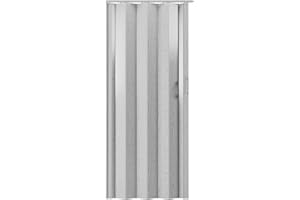 Techni Home Studio Series 32" W PVC Foldable Accordion Doors, Grey