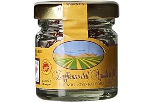 GUSTIAMO Saffron Threads DOP L’Aquila – Abruzzo, Italy - 1 g