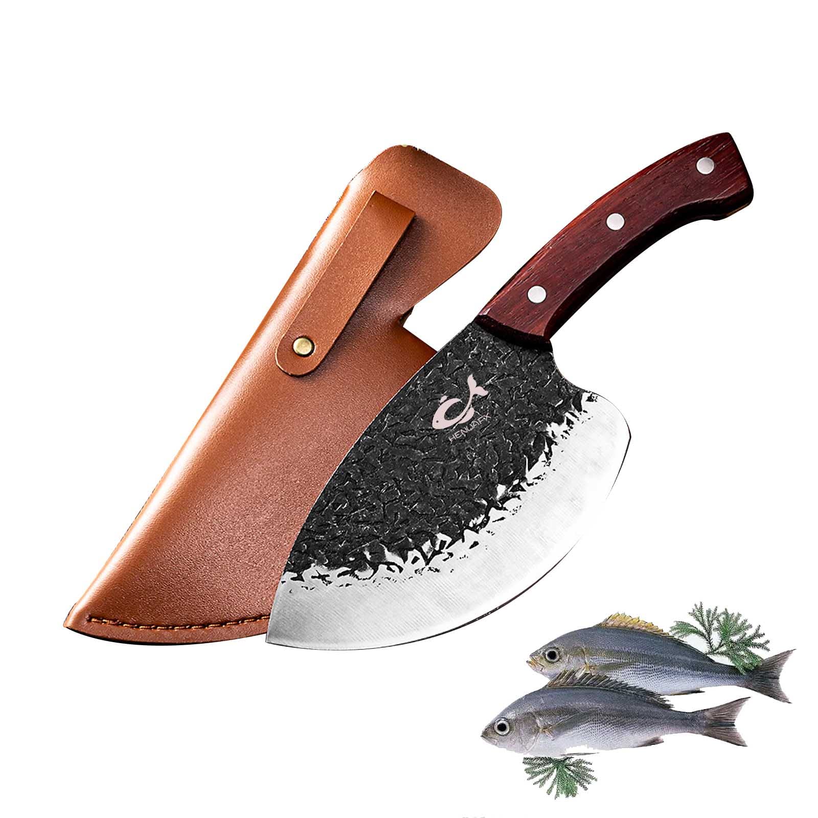 HENWAFX Seafood Market Aquatic Fish Knives Professional Tool