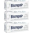 Biorepair: Pro White Whitening Toothpaste with microRepair - 2.5 Fluid Ounce (75ml) Tubes (Pack of 3) [ Italian Import ]