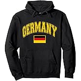 Germany Deutschland German Flag Graphic Pullover Hoodie