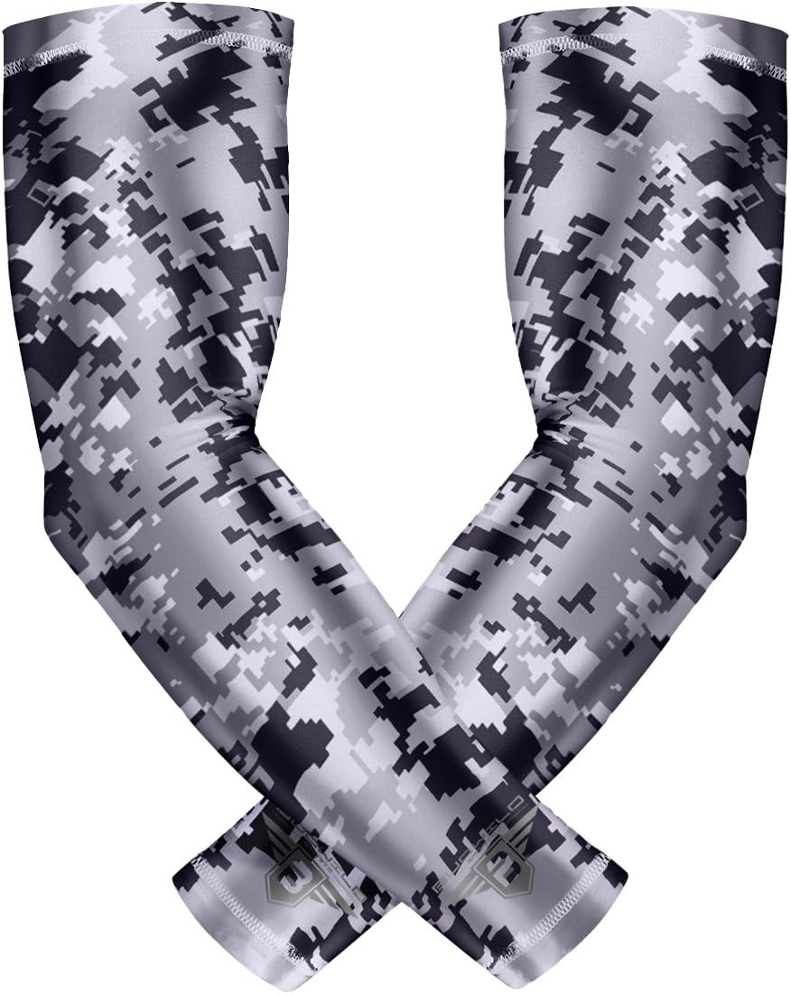 Sports Compression Arm Sleeves Baseball Basketball Shooter Youth & Adult Size