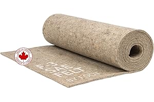 The Felt Store F-3 Industrial Felt – 60 Inch Wide x 1 Foot Long x 1/4 Inch Thick – SAE Pressed Felt for Automotive, Construction, Machinery Components