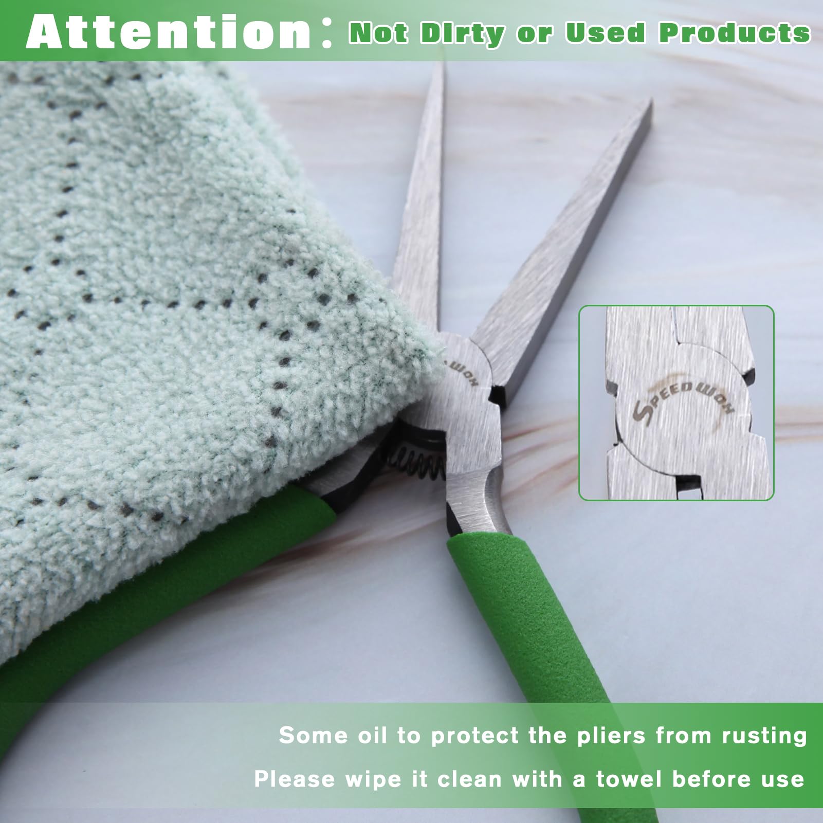 SPEEDWOX 5 inch flat nose pliers mini duckbill pliers fine nose pliers fine nose pliers precision pliers for jewelry making hand tools beading craft craft