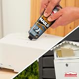 UniBond No More Nails All Materials Grab Adhesive Interior Exterior White 142g view 4