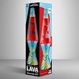Lava Lamp 2488 Green Wax Blue Liquid Decorative Base Cap 14.5in view 6