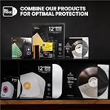 BIG FUDGE 50 Outer Clear Vinyl Record Sleeves 12 inch 3 mil Polypropylene view 6