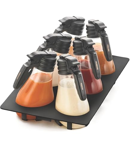 Amazon.com: TableCraft N48 Option 48 Oz Salad Dressing Dispenser
