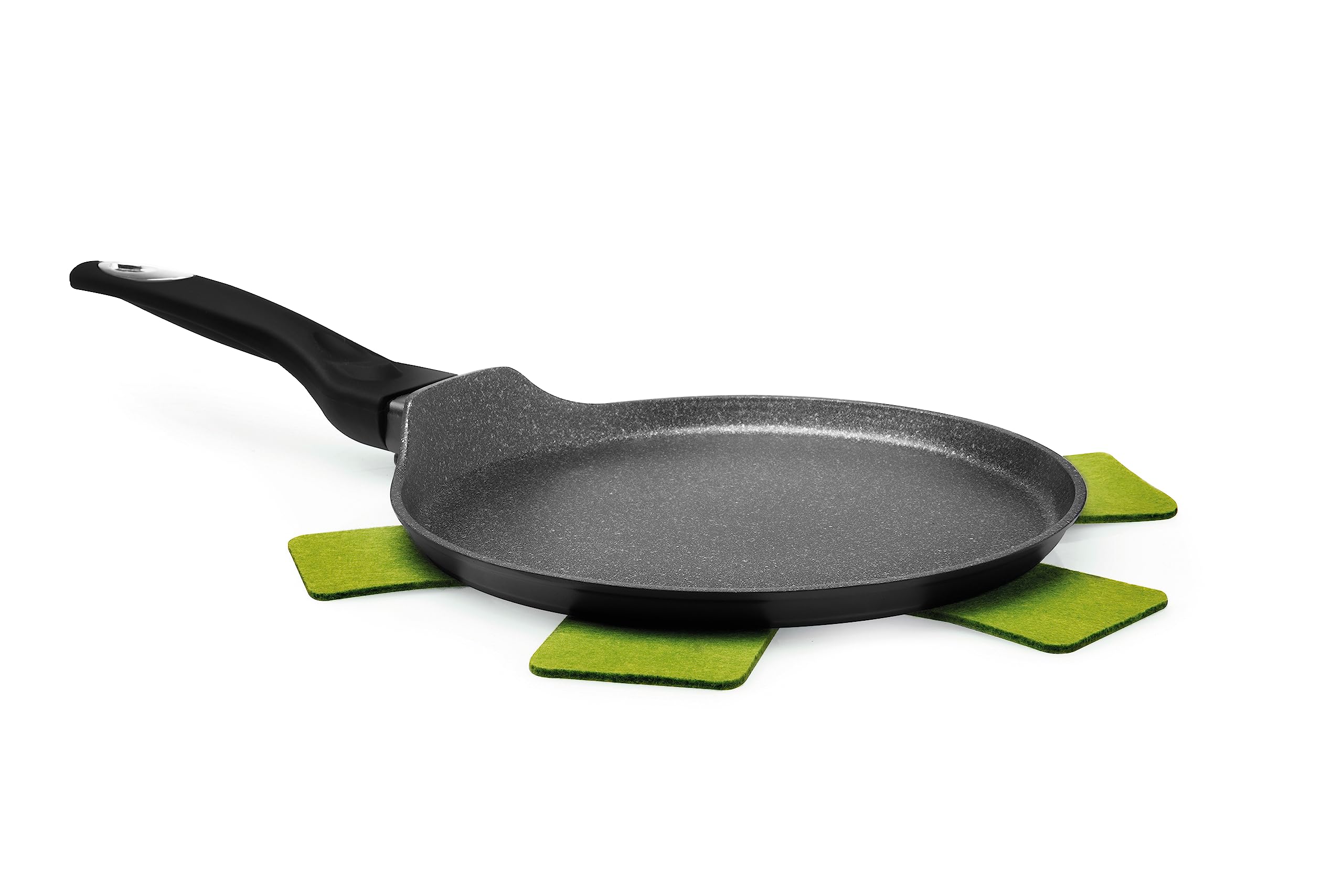Excelsa EcoEnergy Crêpe Pan, Black