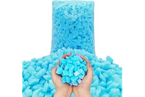KAHIT Bean Bag Filler,10 Lbs Memory Foam Filler Shredded Memory Foam Filling Bean Bag Chair Filler Pouf Filler Dog Bed Filler Bean Bag Chair Refill Bean Bag Filler