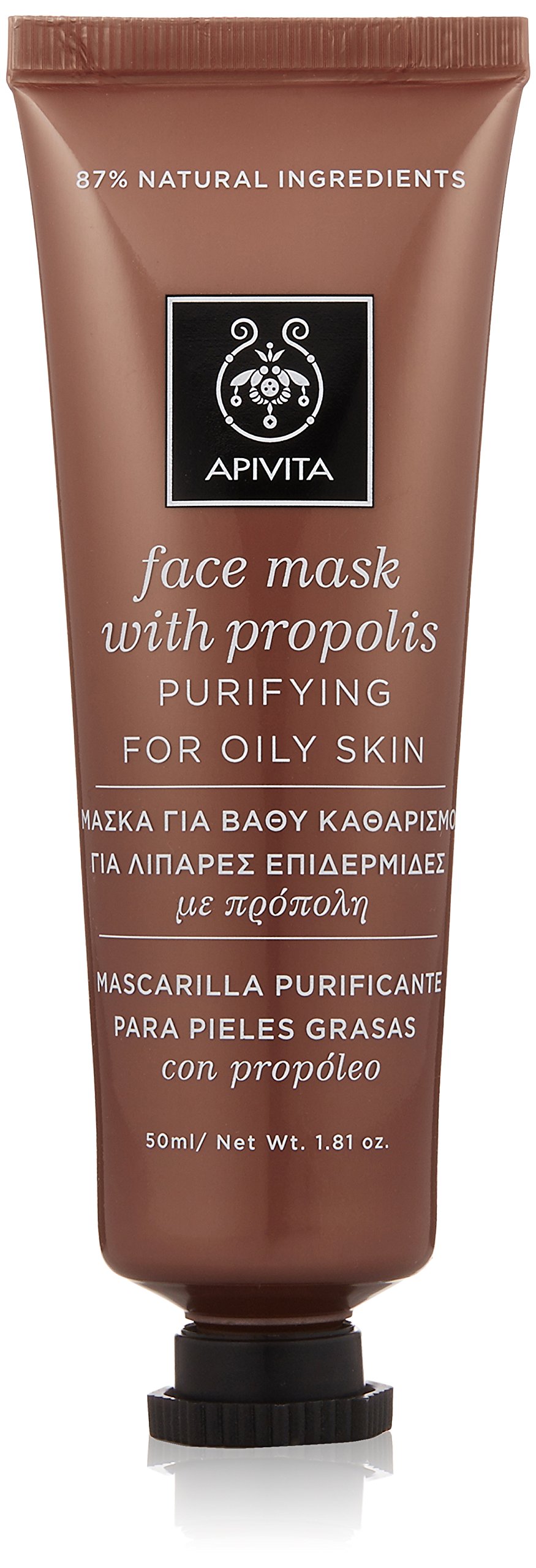 Apivita Face Mask with Green Clay Deep Cleansing 50ml/2