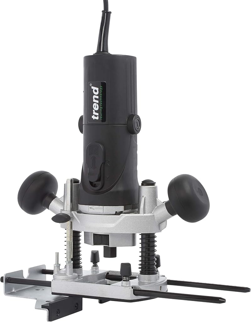 Trend T4EK 1/4 Inch Variable Speed Router 850W Kitbox 240V