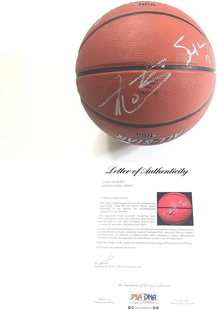 grant hill autograph