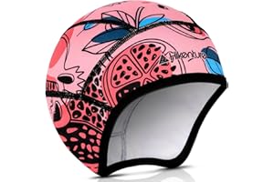HIKENTURE Kids Skull Cap,Winter Ski Hat Helmet Liner for Boys and Girls, Children Running Beanie